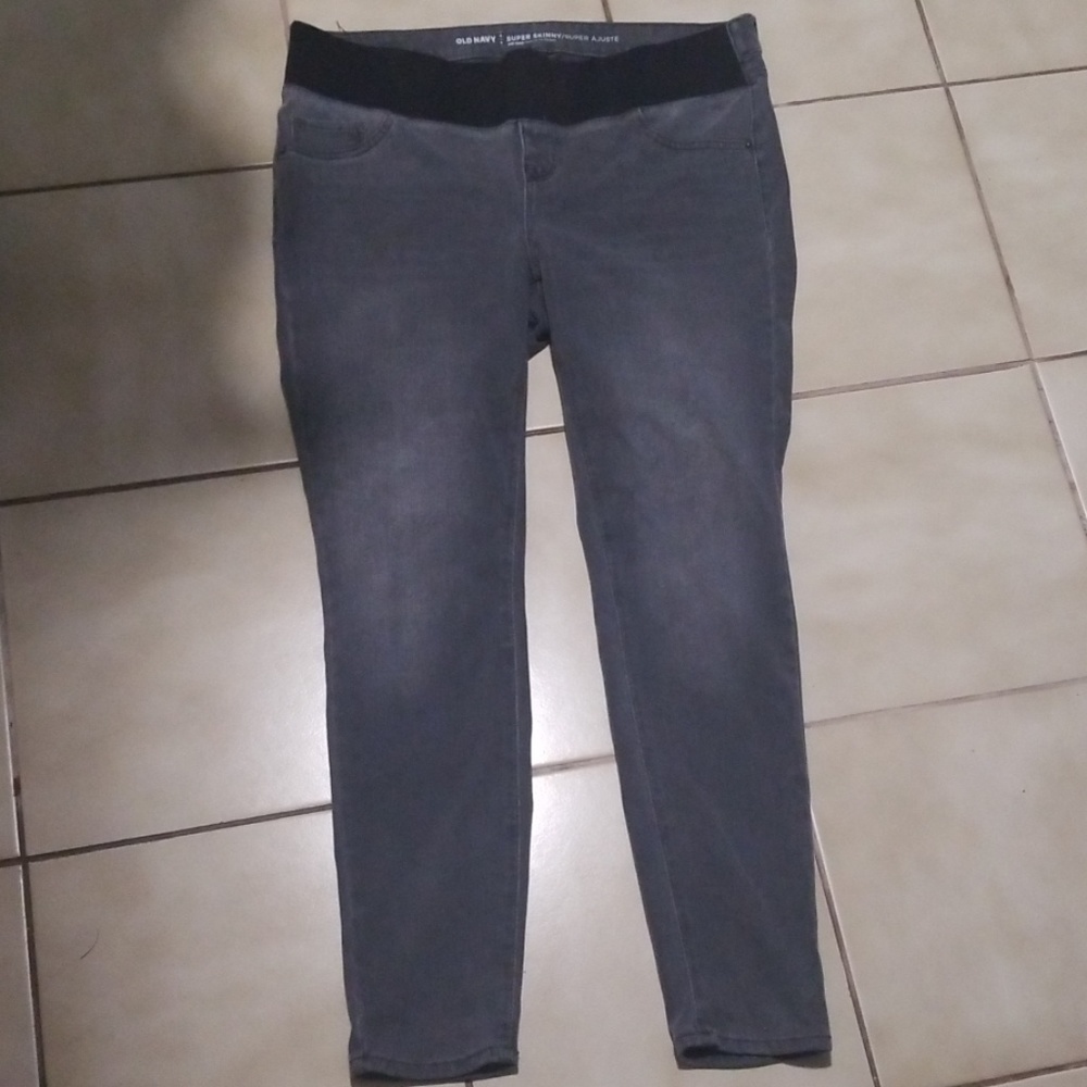 Old Navy Maternity Jeans Black Size 12
